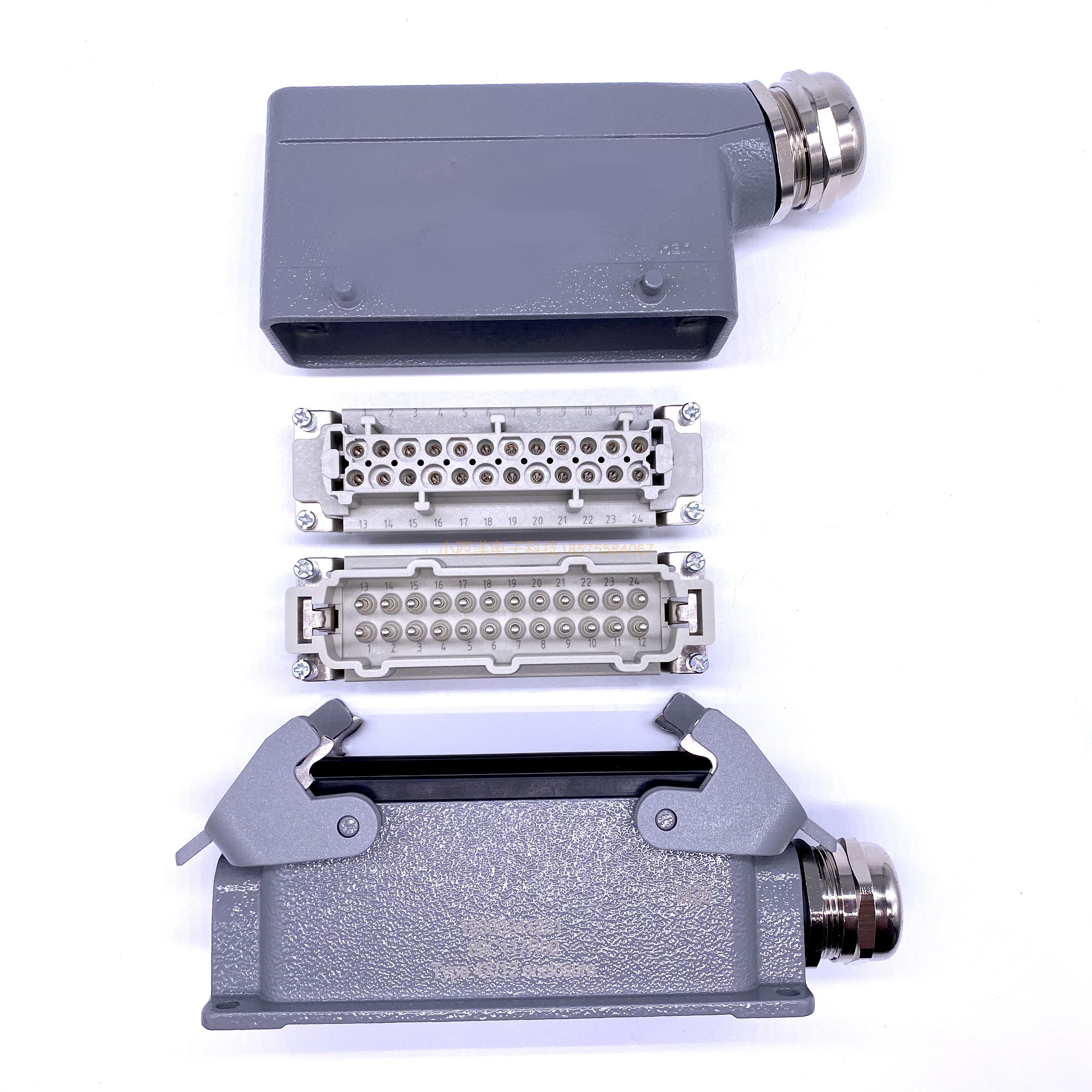 24针热流道插头/接线盒